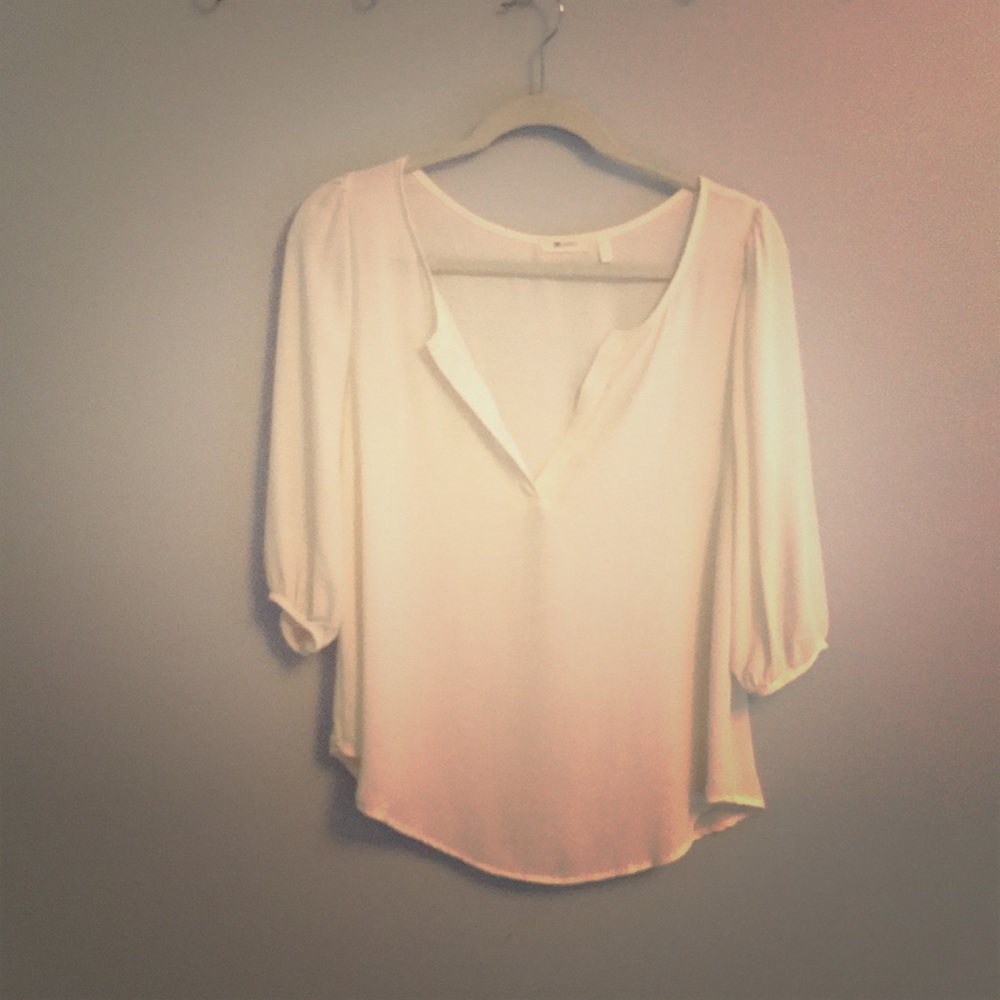 Everly Cream Colored Blouse